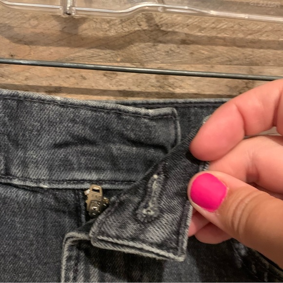 NEW* The Way-High Jean Skirt In Raven Stone Black Wash - Various Sizes - Picture 8 of 13